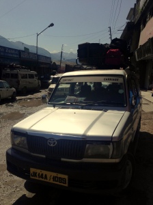 The jeep to Banihal