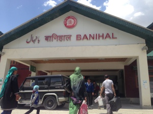 Banihal, where the Kashmir railway restarts