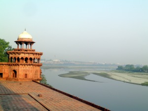 The Yamuna River from the Taj Mahal
